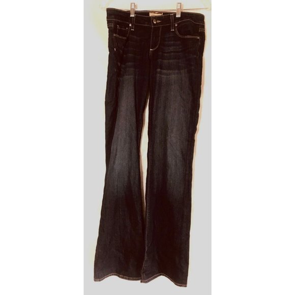 PAIGE Denim - Paige Canyon Boot Cut Jeans Women's Size 28 Mid Rise Dark Wash Stretch
